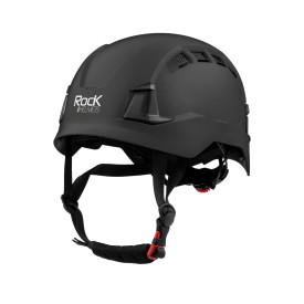 義大利 ROCK HELMET Uniko 安全頭盔(運動、高空雙認證) | 黑色 54/63 cm 義大利製 R397-07 20